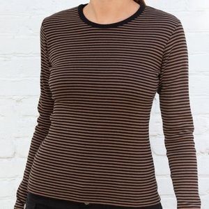 Brandy melville tori striped top